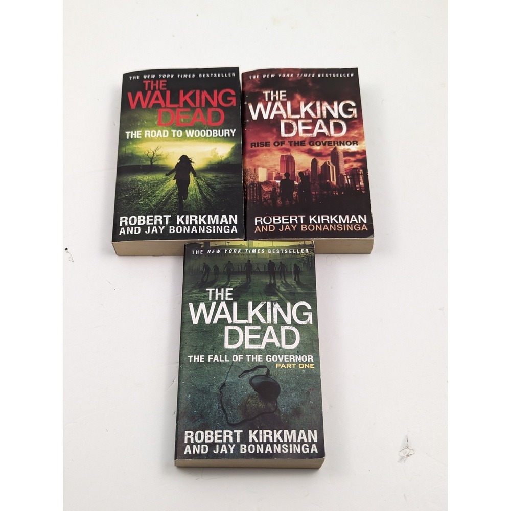 The Walking Dead Novels by Robert Kirkman Lot Of 3 Paperback